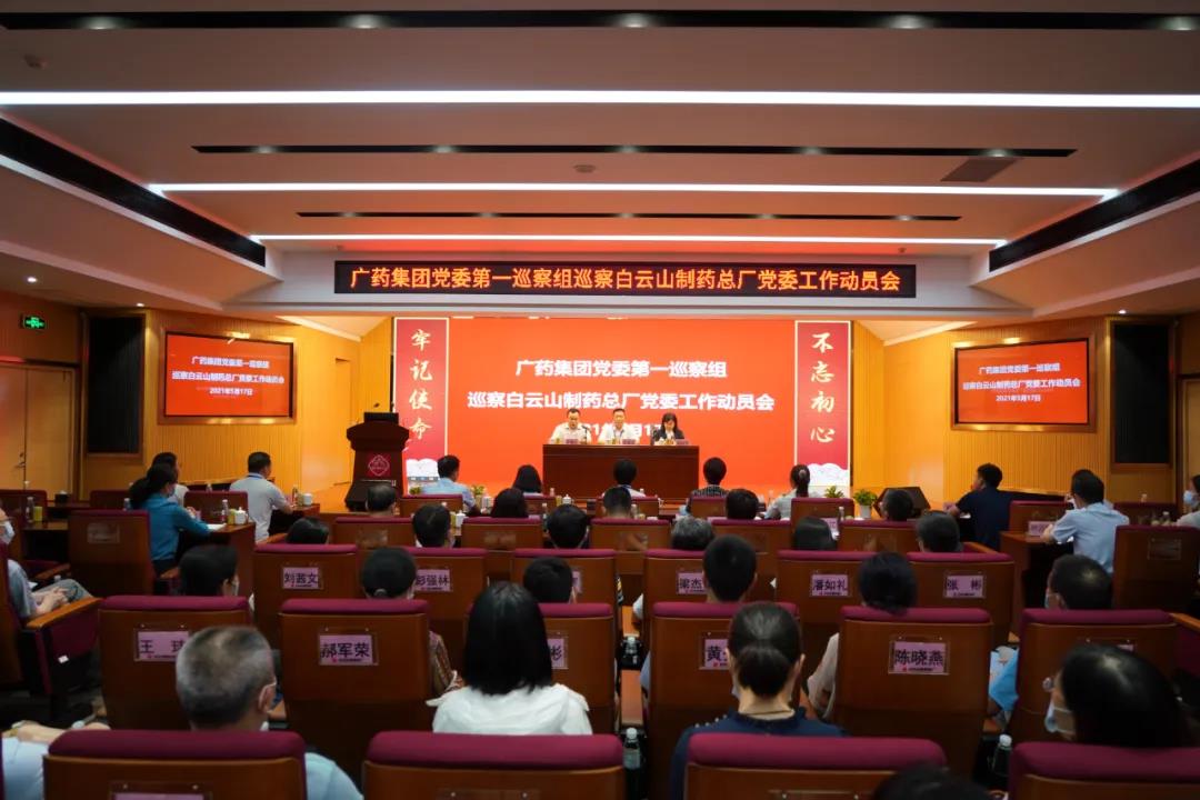 广药集团党委第一巡察组巡察壹定发党委